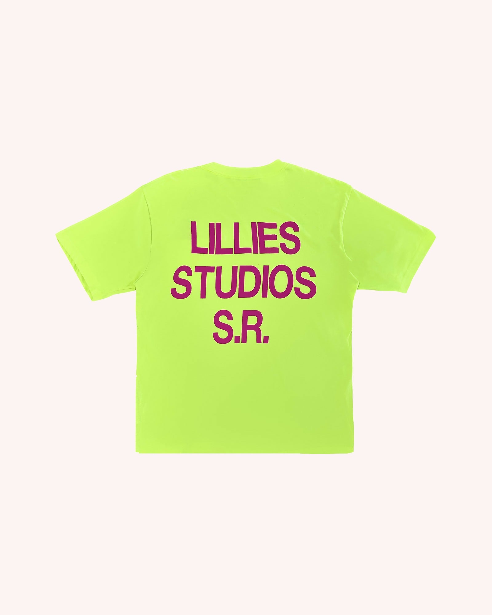 Recycled Vintage Workwear Tee Yellow Studio Stars