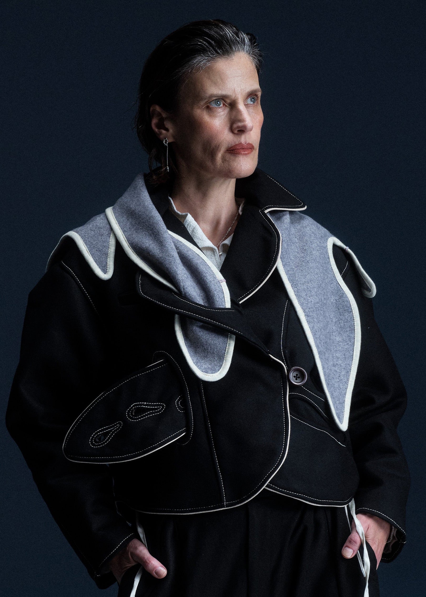 ROSA headscarf cashmere blend Aporeei