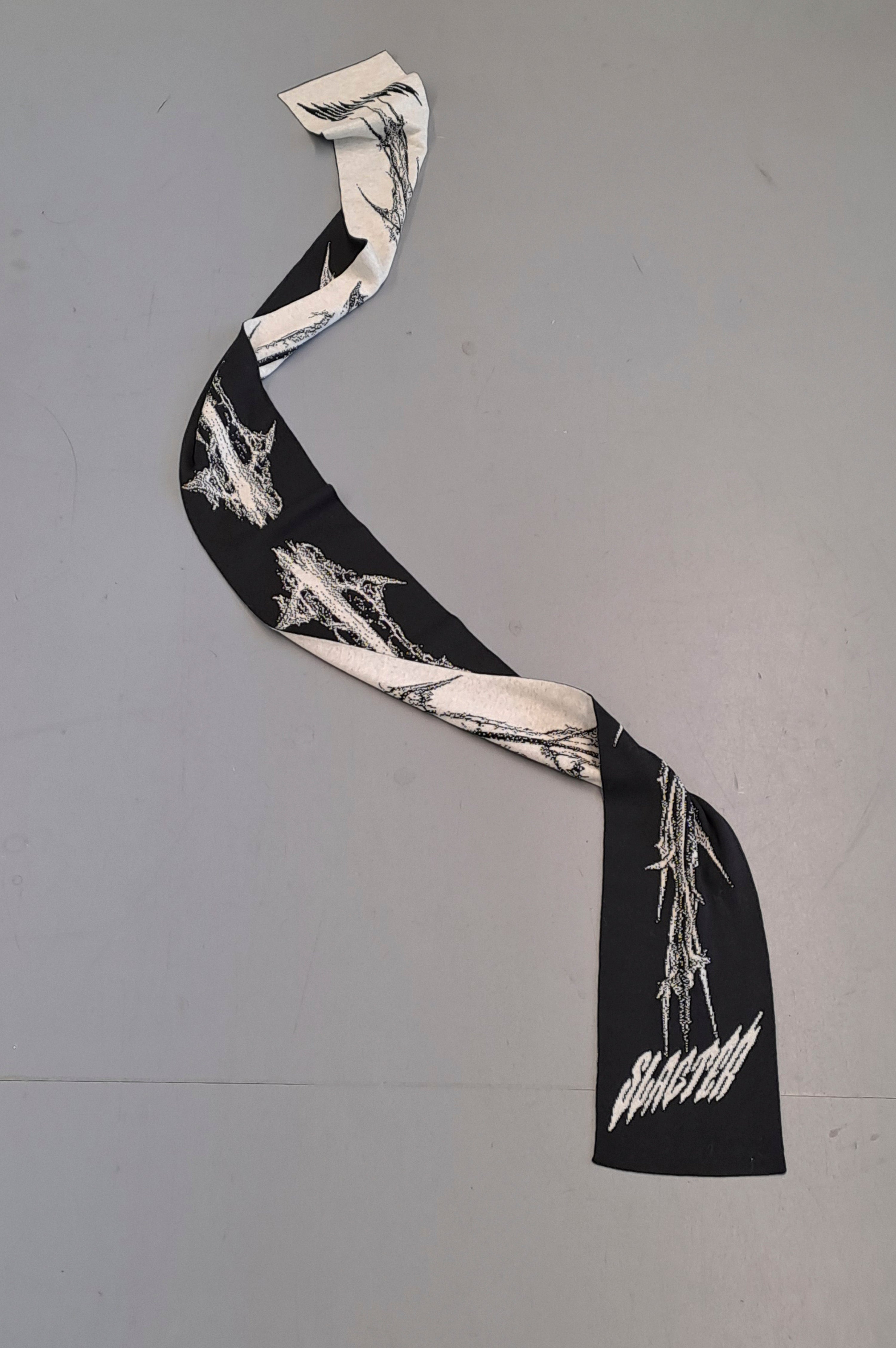 Black Spike scarf Slagter