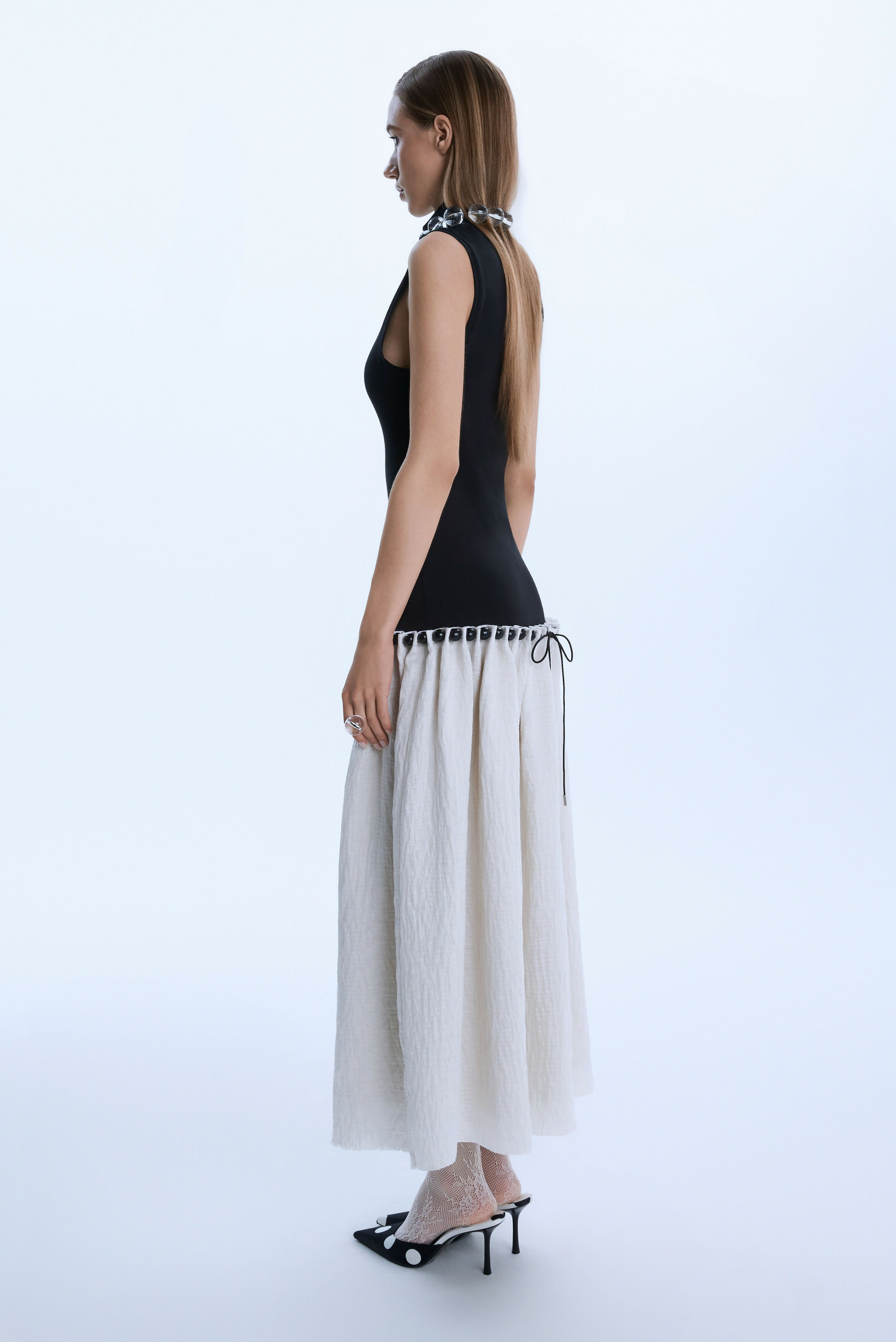 Bead dress / Black Studio Stars