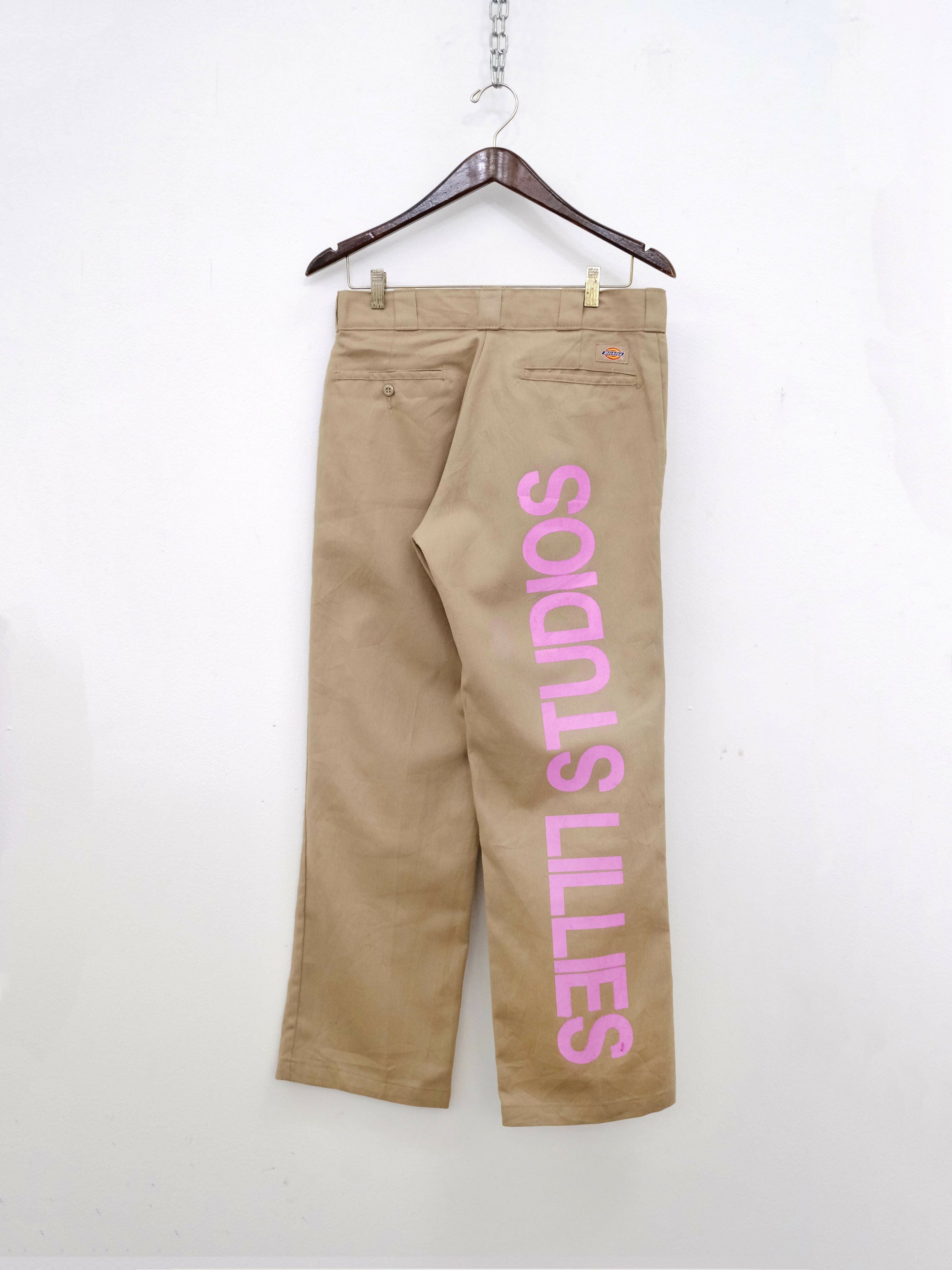 Vintage Mushroom Dickies Pants Beige Studio Stars