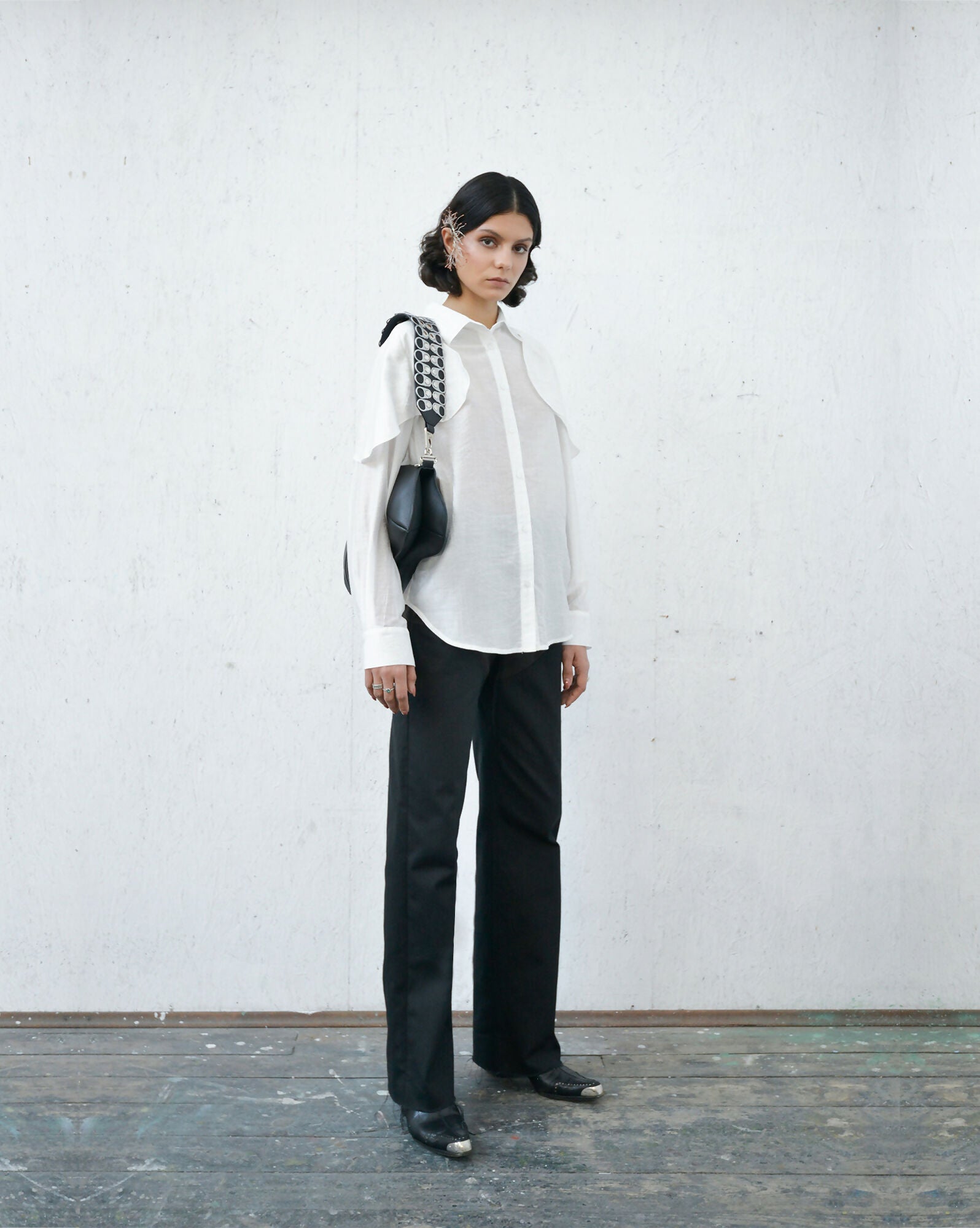 DOUBLE CANNED SHOULDER BAG Studio Stars