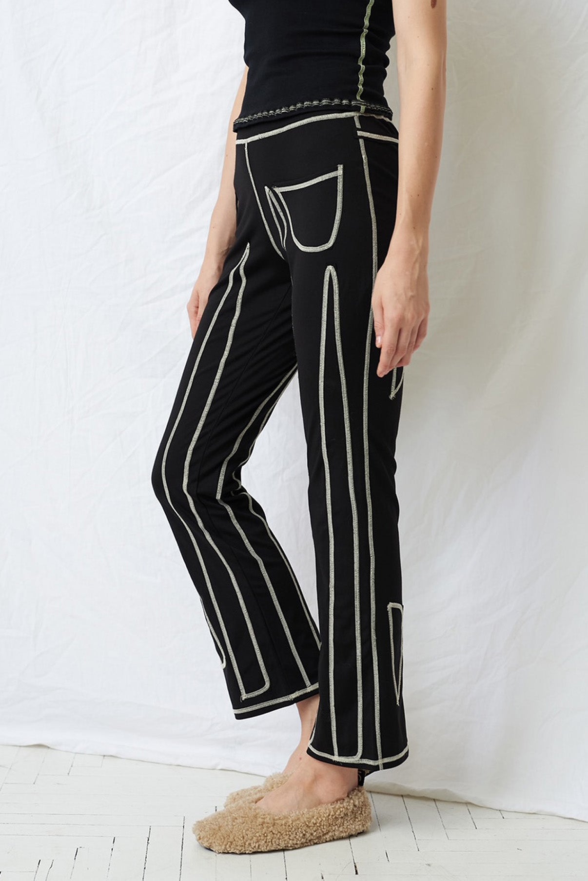 Wasteno jersey trousers Aporeei