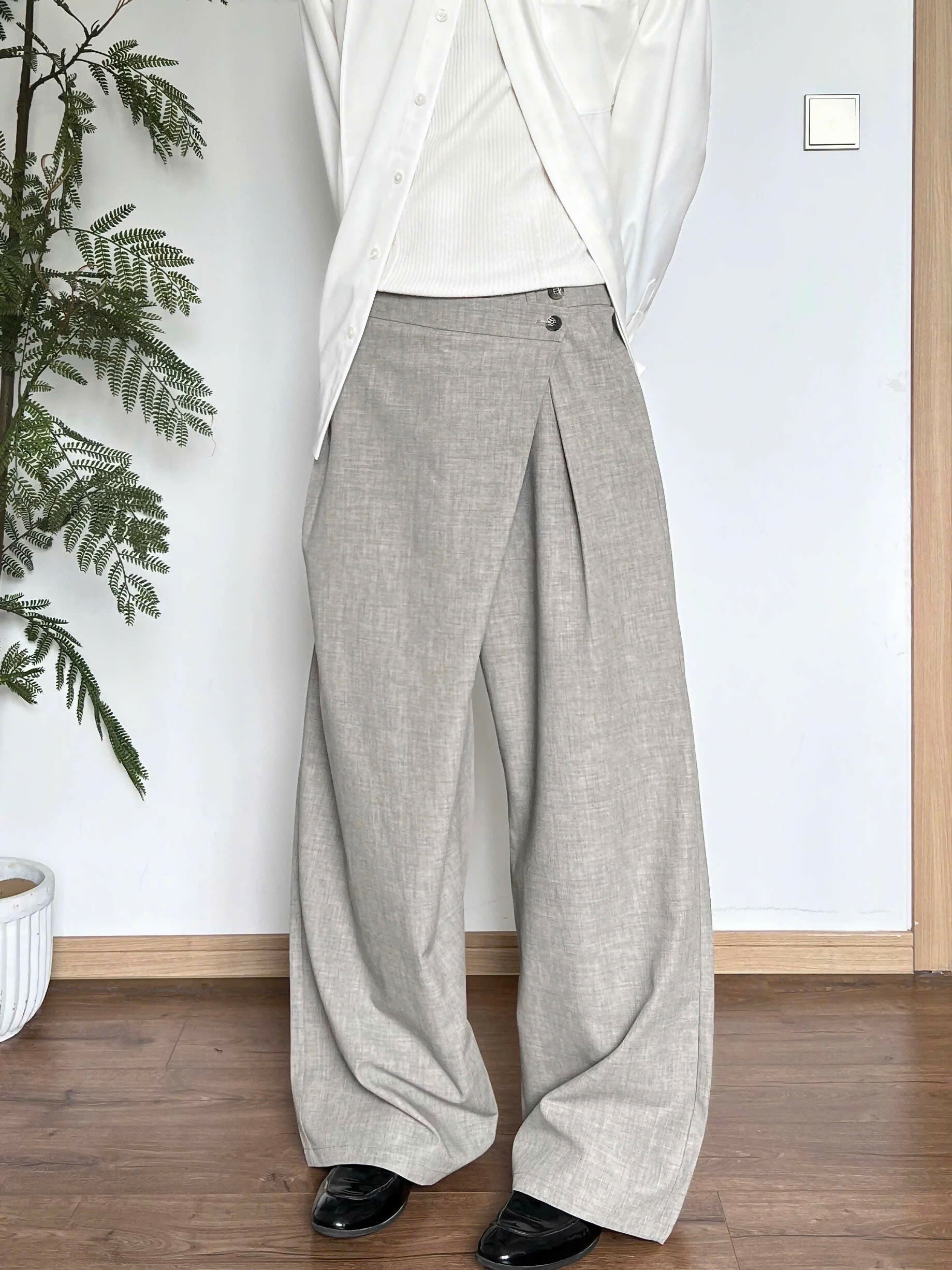 Asymmetric Wrap Pants Studio Stars