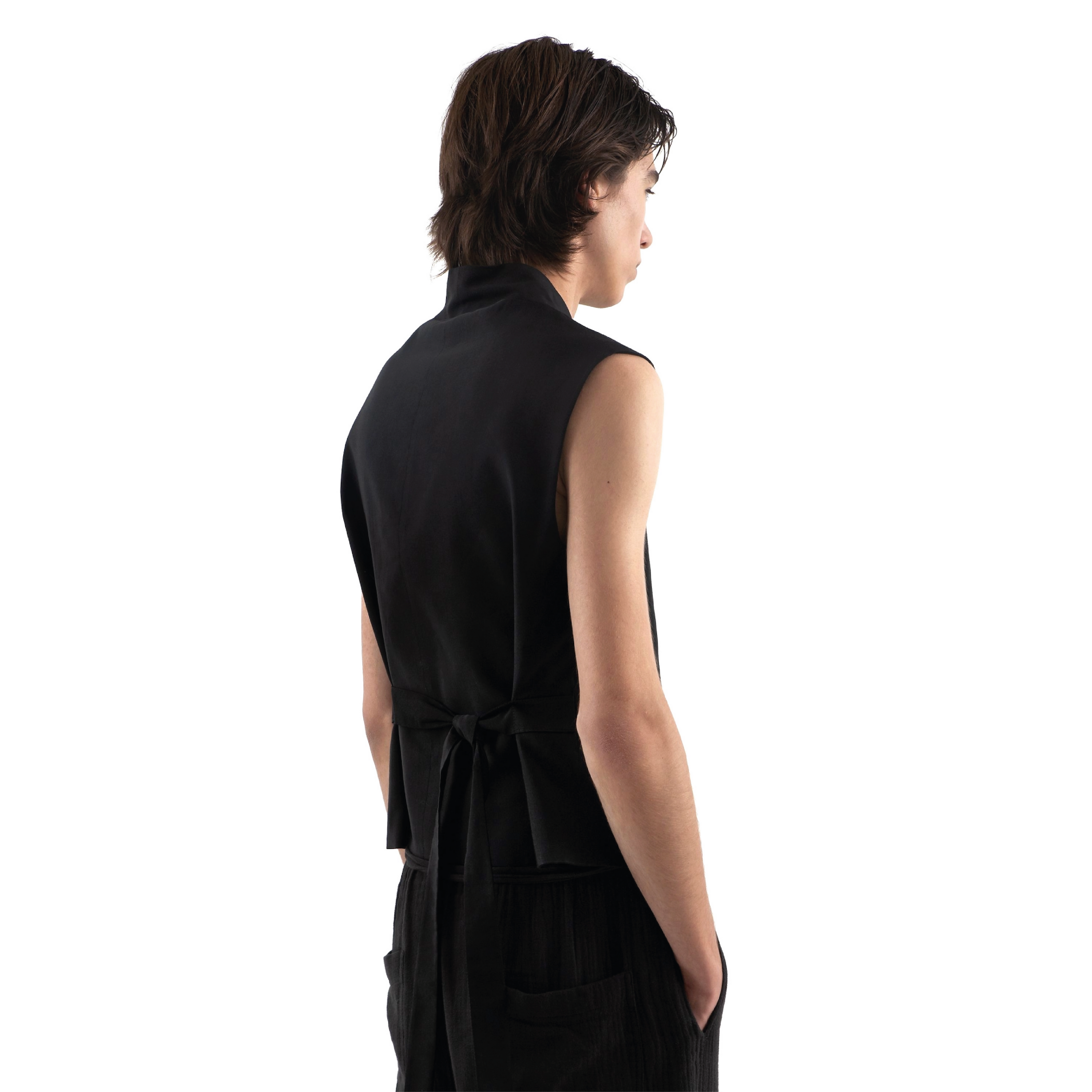 TIED COTTON VEST Studio Stars