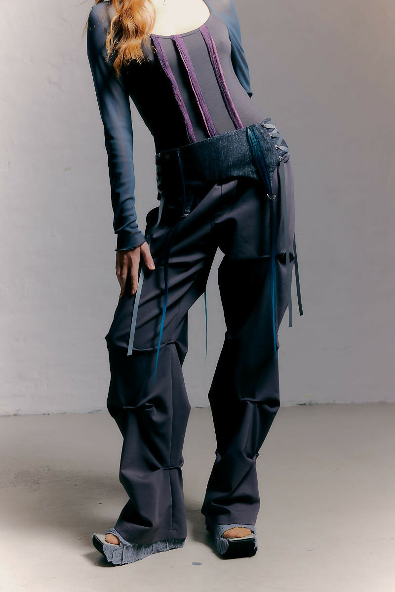 Pantalon Drape NIGHT Halo Labels