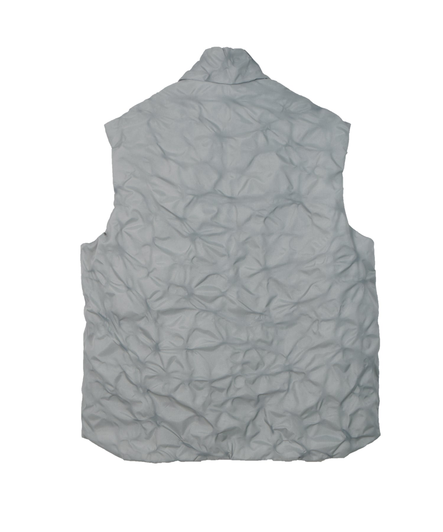 LEAF VEIN VEST GREY - Studio Stars - ryaw japan