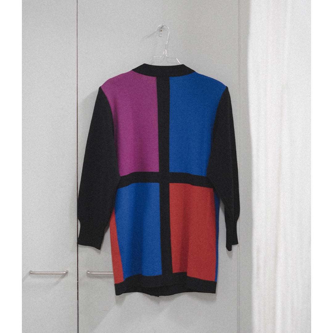 Yves Saint Laurent Multicolor Cardigan Before Midnight Vintage