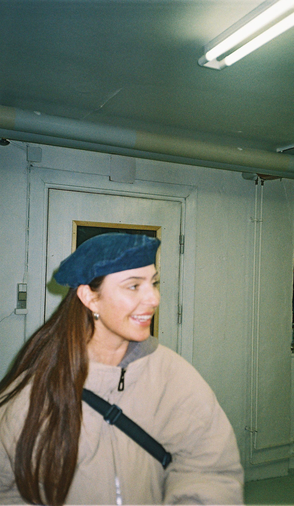 Upcycled Denim Beret - Studio Stars - katrine kjær