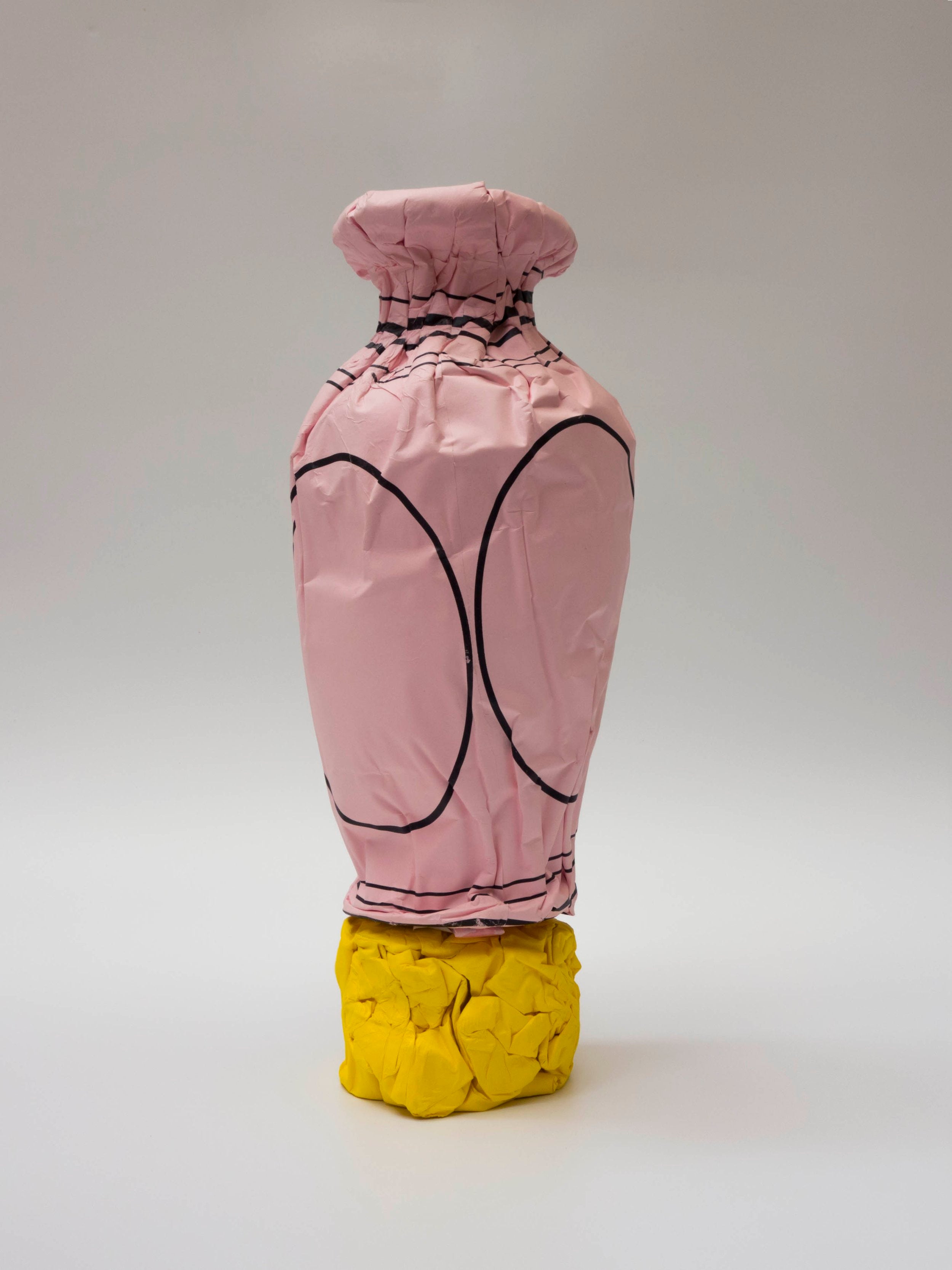 PINK PAPER VASE - Studio Stars - ying chang