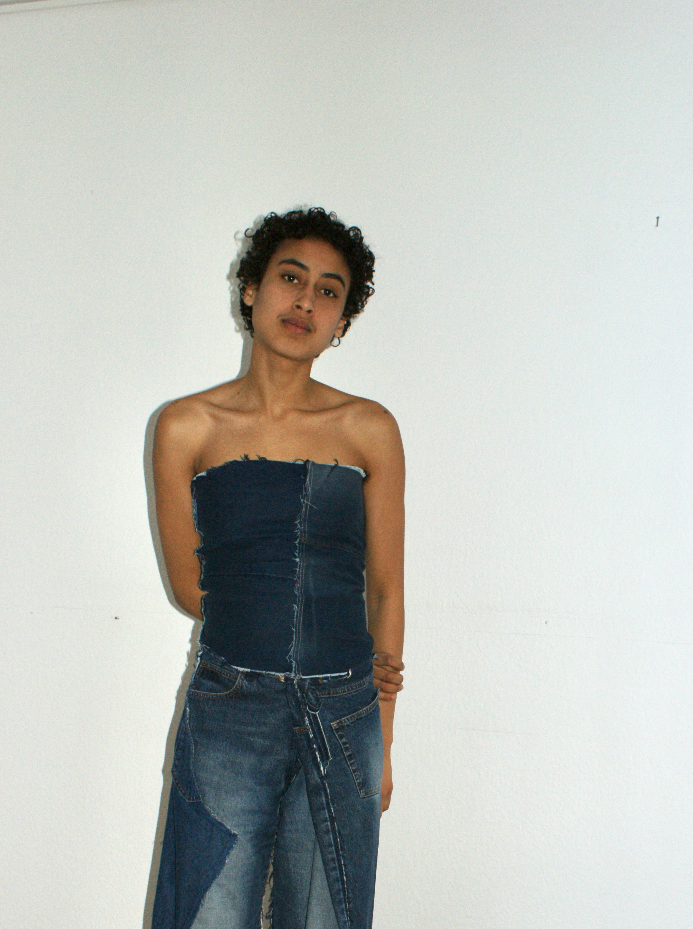 ADJUSTABLE DENIM JEANS - Studio Stars - katrine kjær