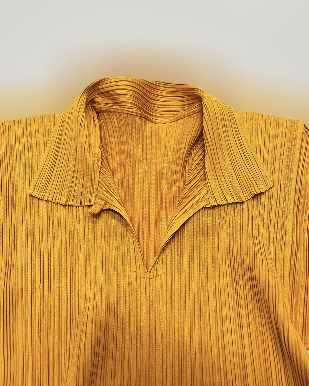 Issey Miyake Pleats Please Yellow Top Before Midnight Vintage