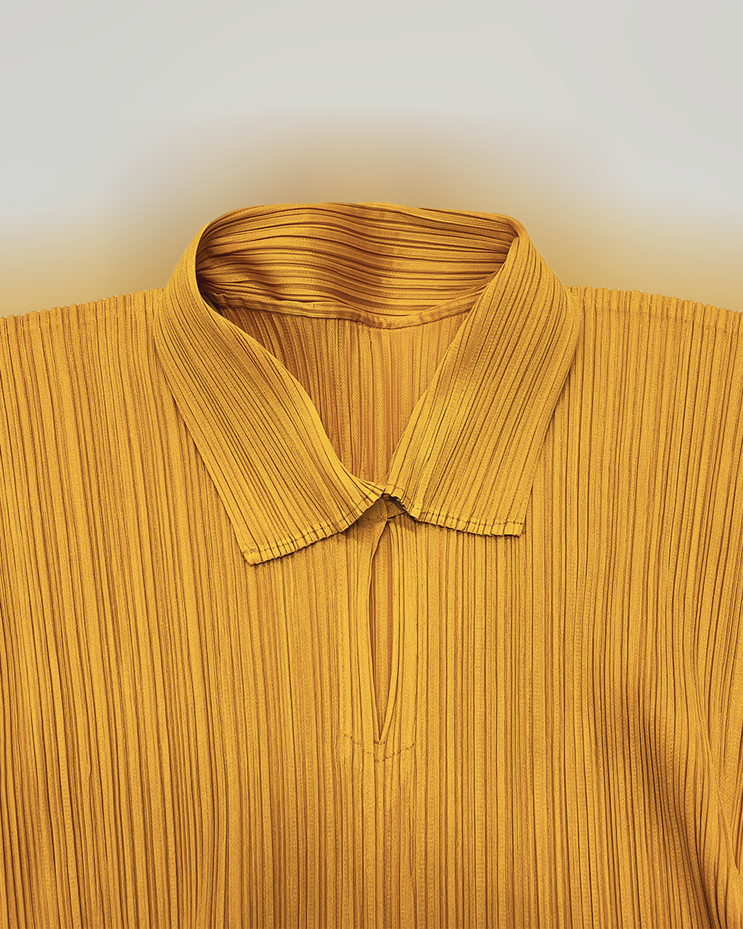 Issey Miyake Pleats Please Yellow Top Before Midnight Vintage