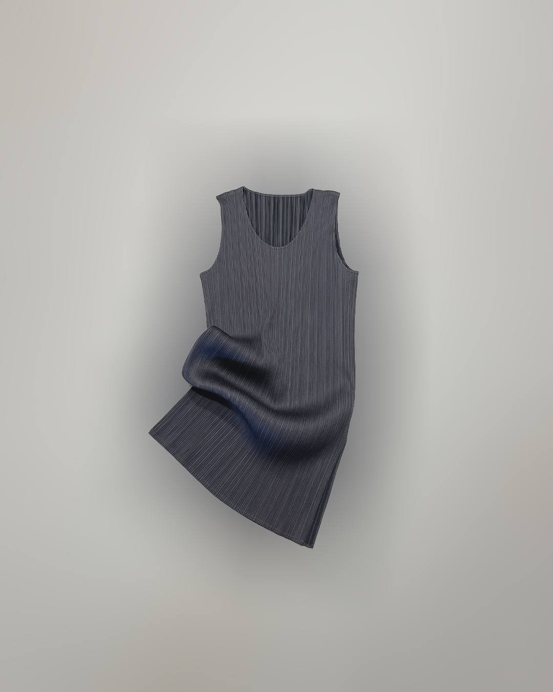 Issey Miyake Pleats Please Top/Dress Before Midnight Vintage