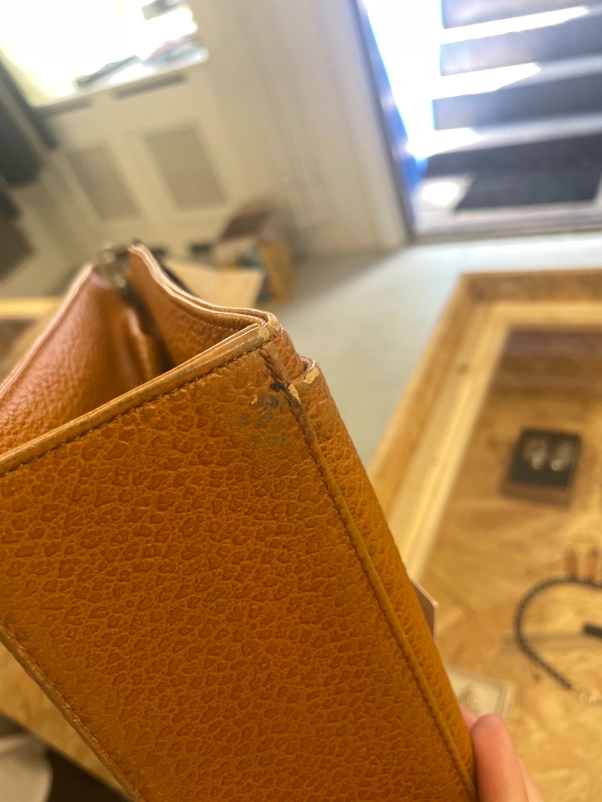 Comme Des Garcons Leather Handbag 80s Before Midnight Vintage